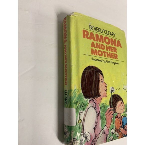 RAMONA AND HER MOTHER Beverly Cleary & Alan Tiegreen 1st/1st HB DJ RARE - Picture 3 of 9